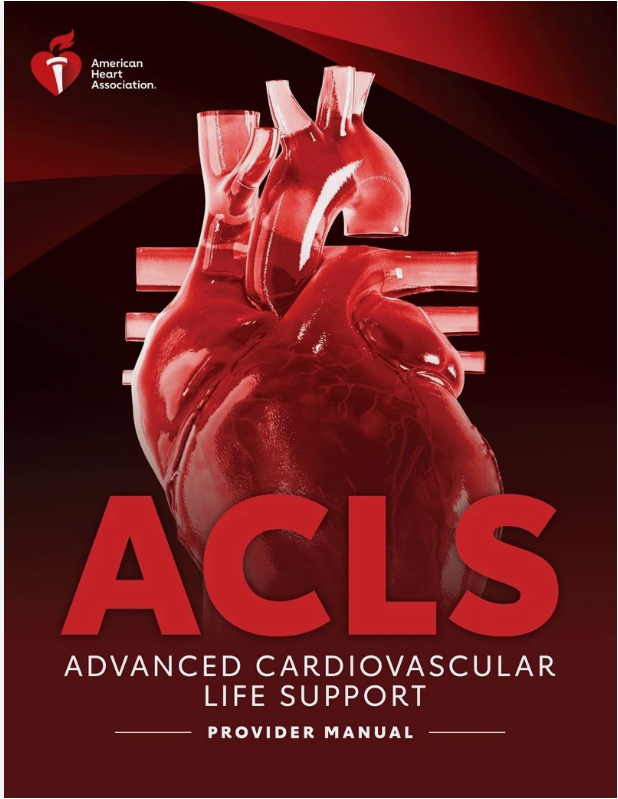 AHA ACLS Provider Manual cover