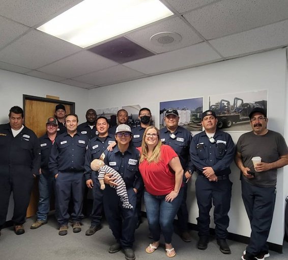 Corporate group after on-site CPR and First Aid training